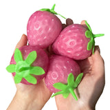 Simulated Color-changing Strawberry Squishy