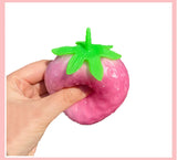 Simulated Color-changing Strawberry Squishy