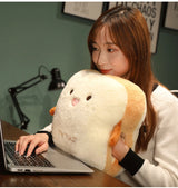 New 1pc 35cm Plush Bread with different emotions